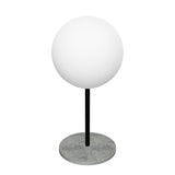 TR Bulb Table | Grey Marble