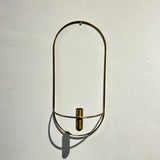 POV Oval Vase / Candleholder | Brass (Display Model)