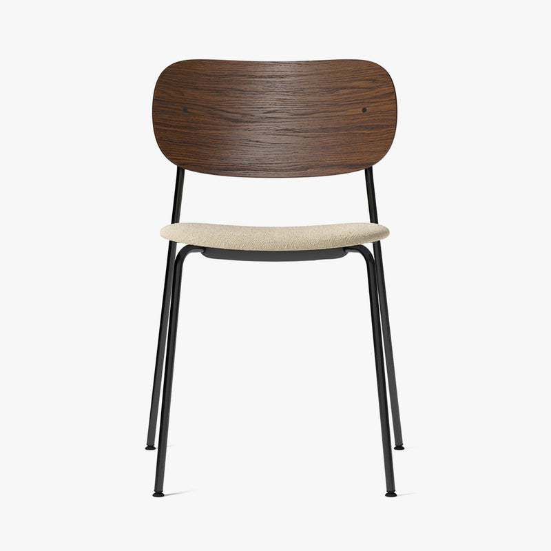 Co Chair | Dark Oak / Beige Fabric