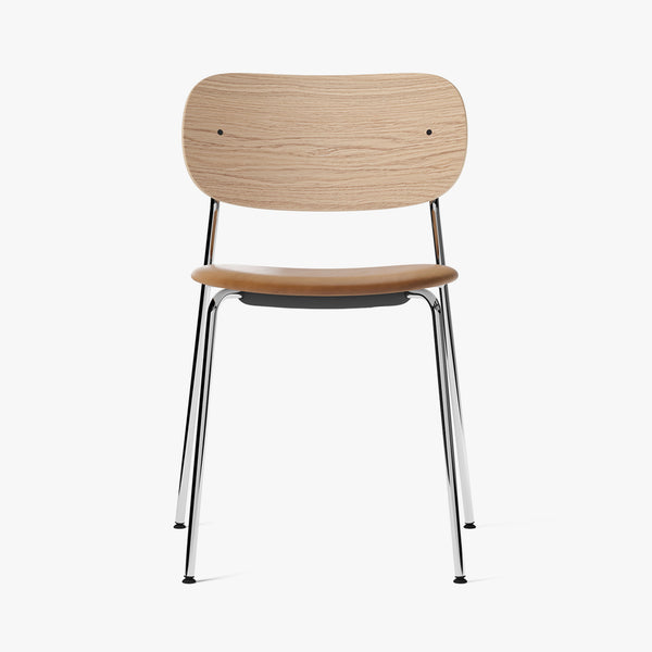 Co Chair | Natural Oak / Cognac Leather