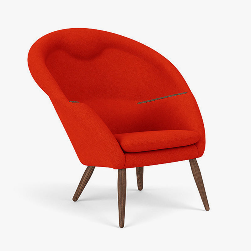 Oda Lounge Chair | Red