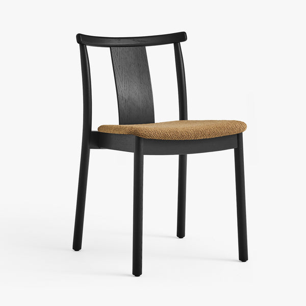 Merkur Dining Chair | Black Oak/Cognac