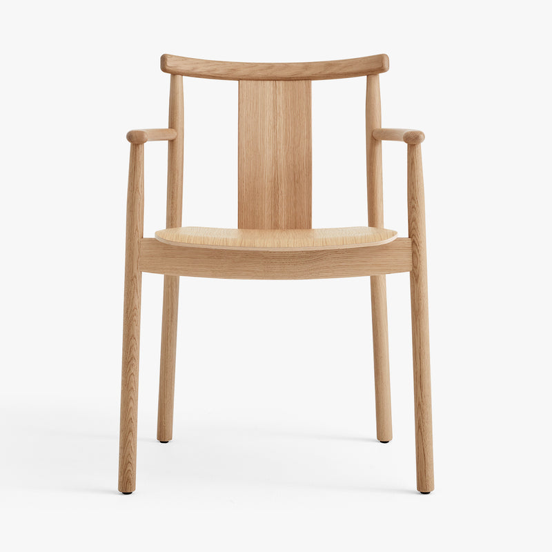 Merkur Dining Chair w/Armrest | Oak