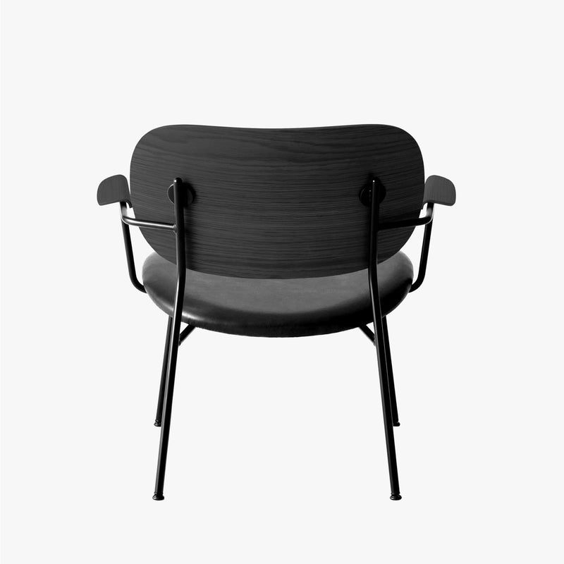 Co Lounge Chair | Black Oak / Black Leather