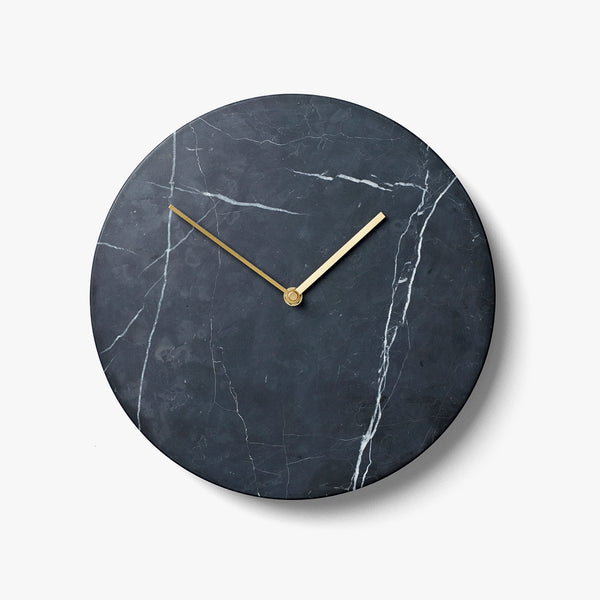 Marble Wall Clock | Black