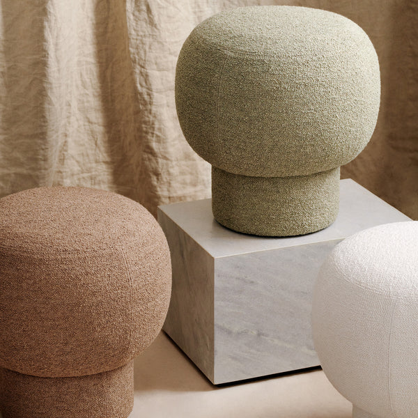 Champagne Pouf | Taupe