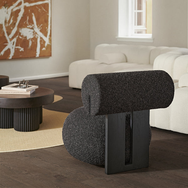 Hippo Lounge Chair | Black