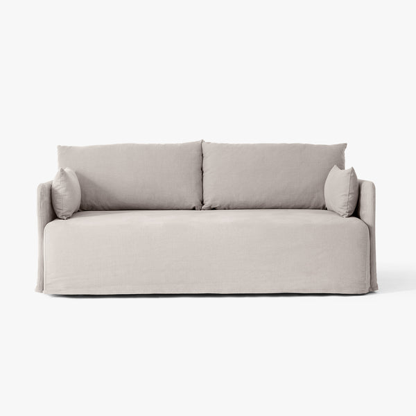 Offset Sofa, 2 Seater, Loose Cover | Oat