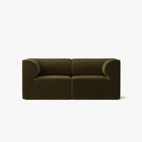 Eave Modular Sofa, 2 Seater Config (1) | Olive