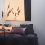 CORIA Leather Cushion | Bordeaux