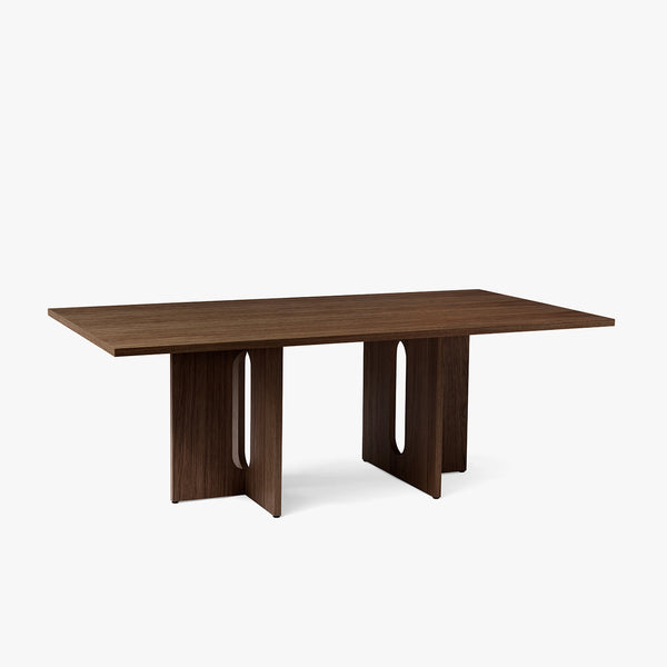 Androgyne Dining Table, Rectangular | Dark Oak