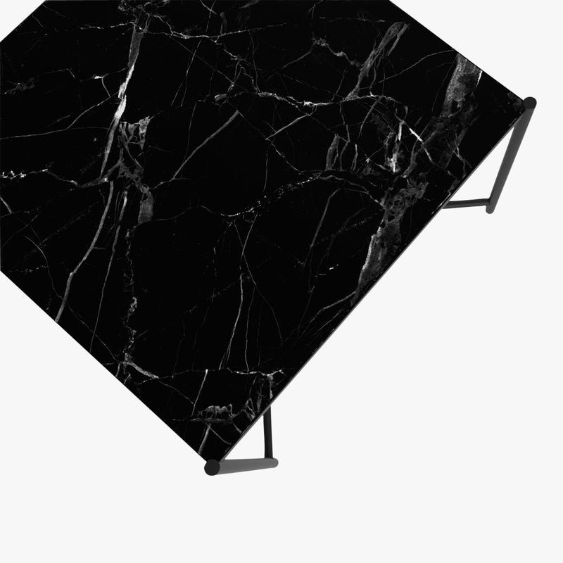 Coffee Table 60 | Black/Black Marble