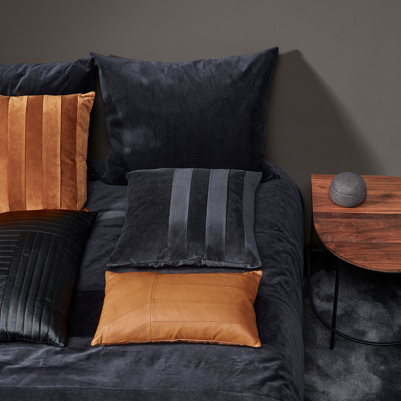 CORIA Leather Cushion | Amber