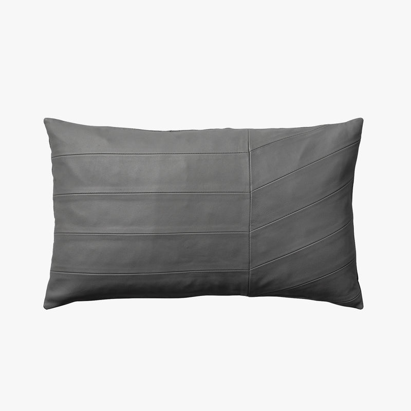 CORIA Leather Cushion | Dark Grey