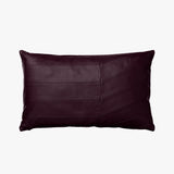 CORIA Leather Cushion | Bordeaux