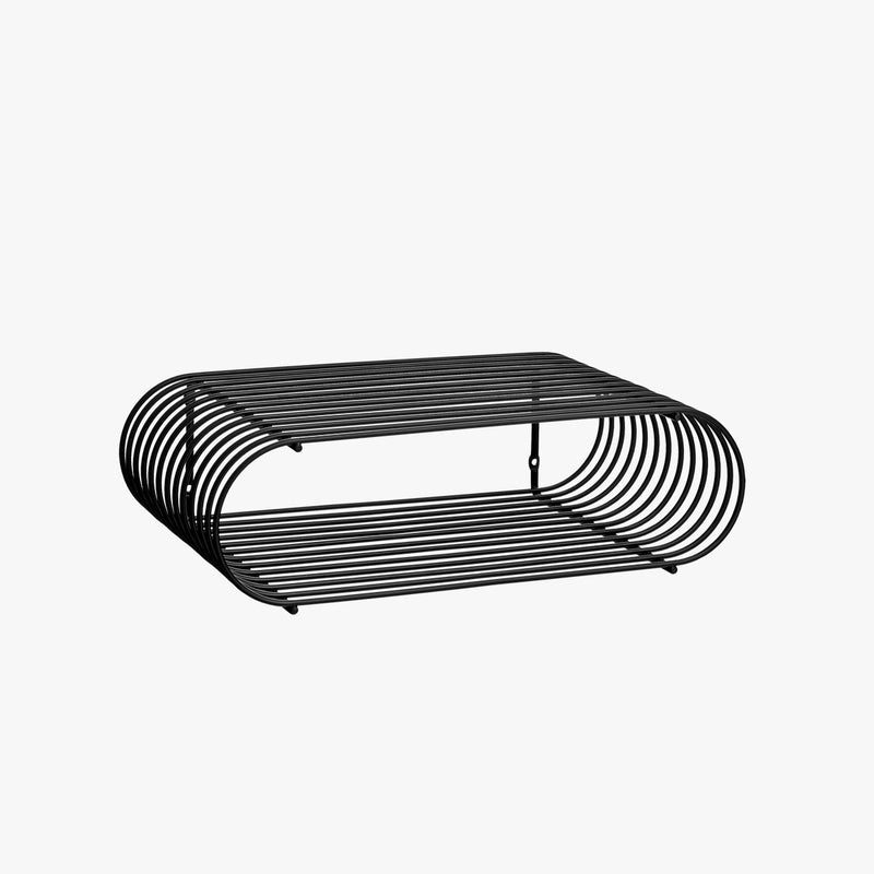 CURVA Wire Shelf | Black (S)