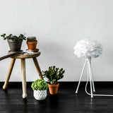 Tripod Table Stand | White