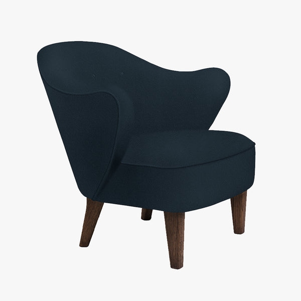 Ingeborg Lounge Chair | Fiord, Midnight Blue