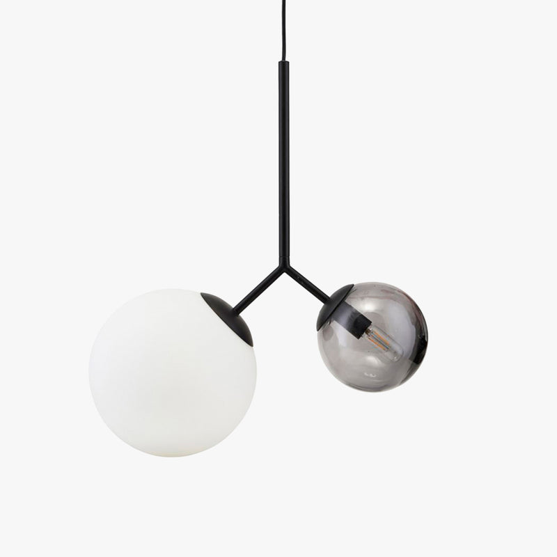 Twice Pendant Lamp | White/Black