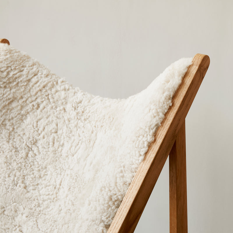 Knitting Chair | Sheepskin, Natural