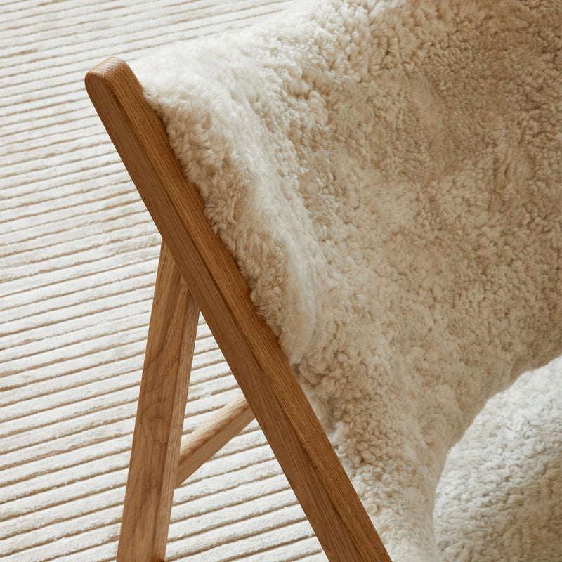 Knitting Chair | Sheepskin, Natural