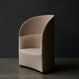Tearoom Lounge Chair, High Back | Beige
