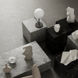 TR Bulb Table | Grey Marble