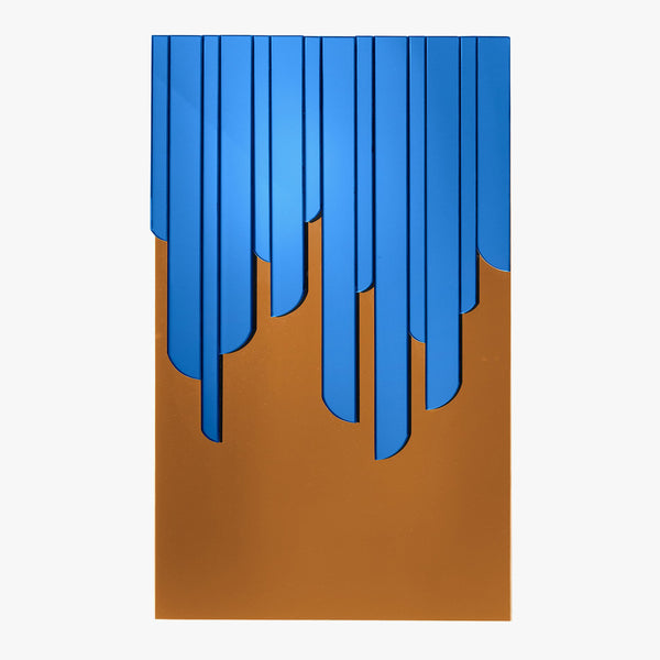 Mirroe Drip | Blue/Brown