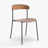 Missing Chair w/o Armrest | Walnut (2pcs)