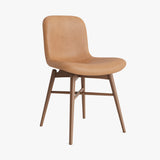 Langue Chair Wood - Upholstered