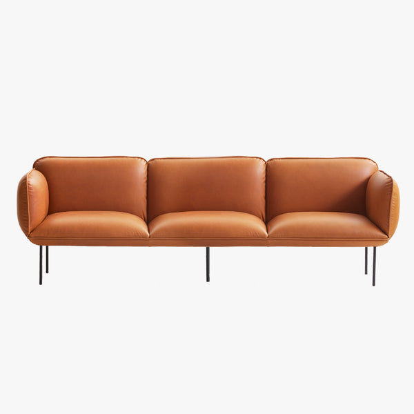 Nakki 3-Seater Sofa | Cognac