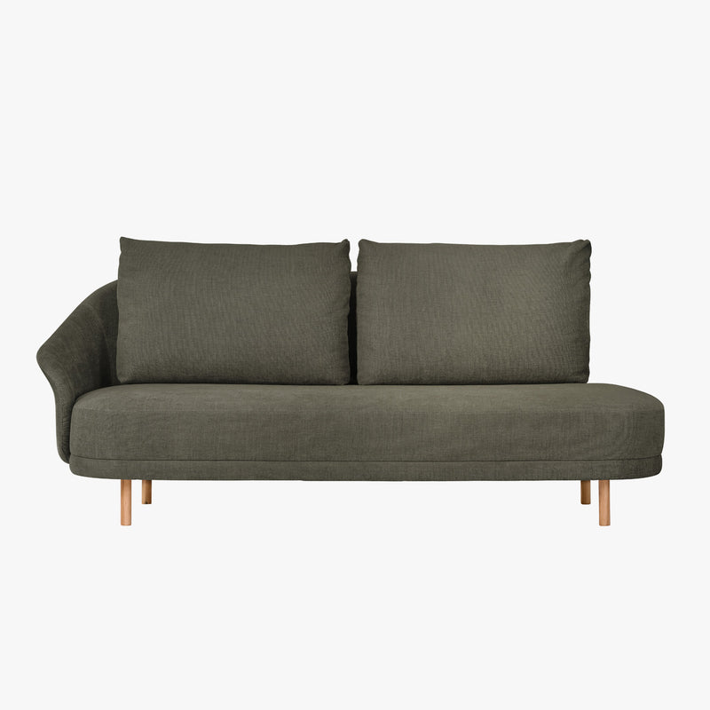 New Wave Sofa, Open-End | Moss