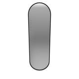 Norm Oval Wall Mirror | Black