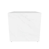 Plinth, Cubic | White