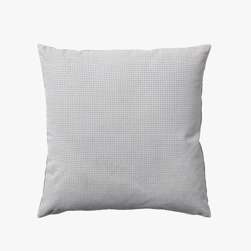 PUNCTA Suede Cushion | Light Grey