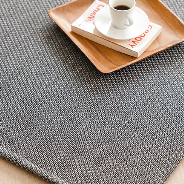 Rattan Carpet | Charcoal (S)