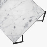 Handvärk Side Table | Black/White Marble