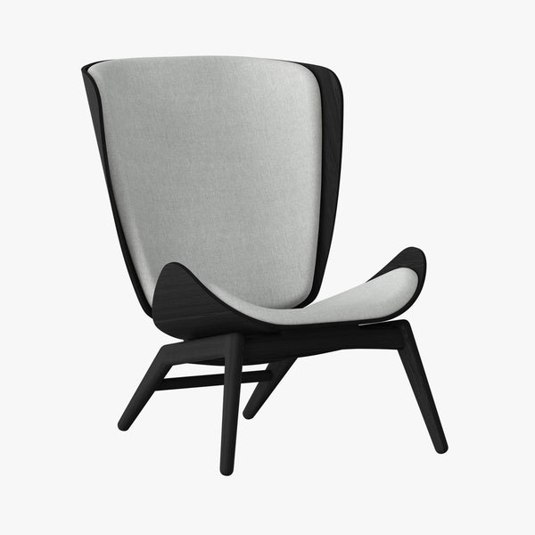 The Reader Chair | Sterling/Black