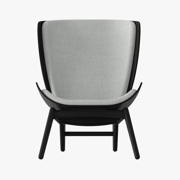 The Reader Chair | Sterling/Black