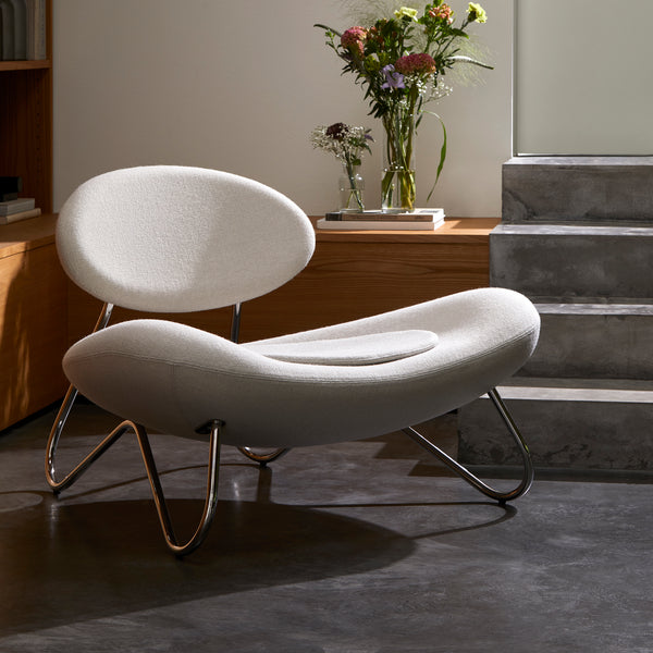 Meadow Lounge Chair | Ivory