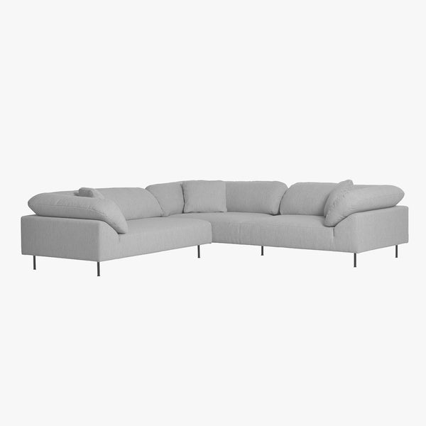 Collar Corner Sofa | Grey