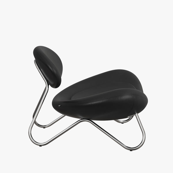 Meadow Lounge Chair | Black Leather