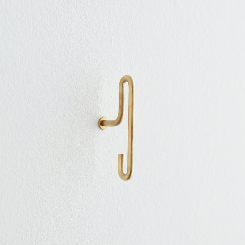 Wall Hook | Brass, Small (x2)