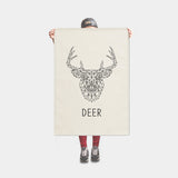 Fabric Poster : Deer (L)
