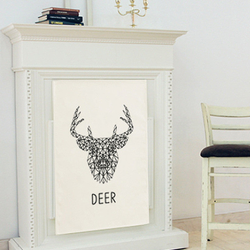 Fabric Poster : Deer (L)